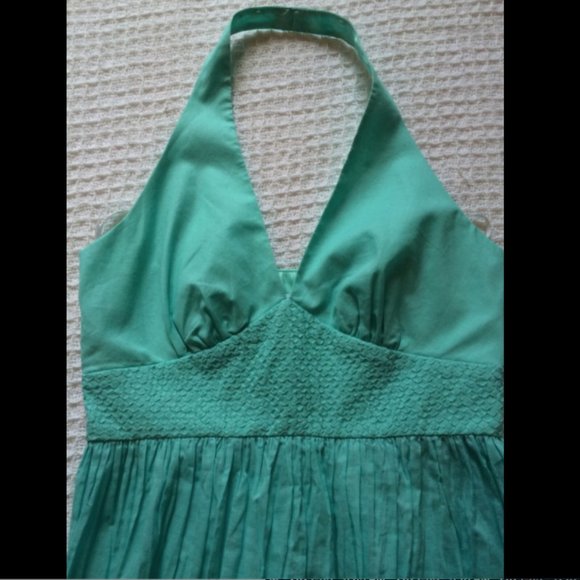 Laundry By Shelli Segal Pleated Halter Top Sz XS - Picture 4 of 5